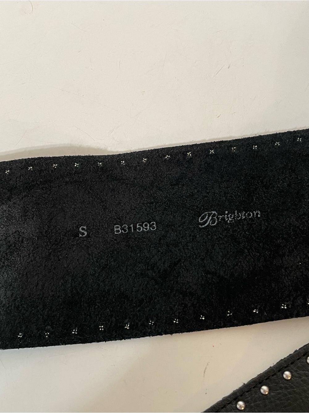 Brighton Wide Leather Belt NWT - Picture 5 of 7